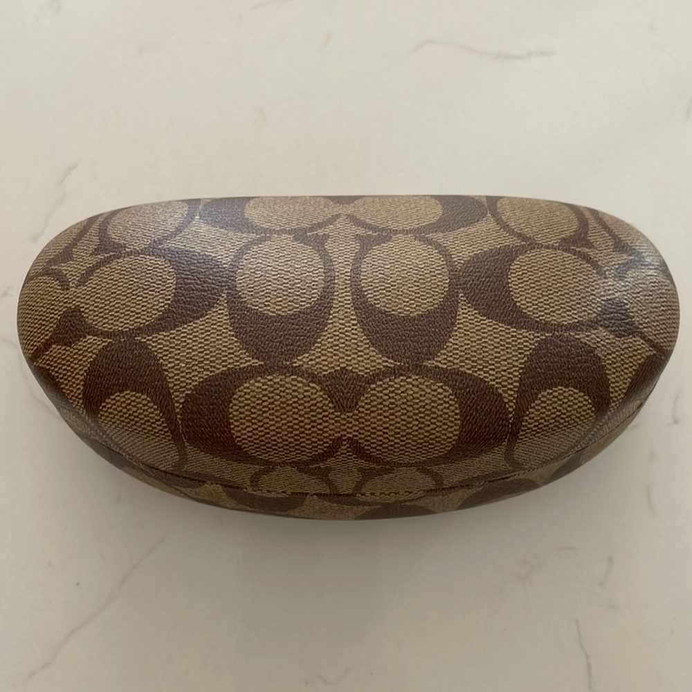 Coach sunglasses case